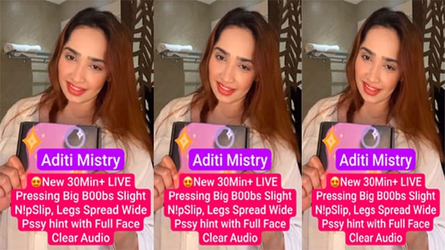 Aditi Mistry Most Requested New 30Min+ App Exclusive Live