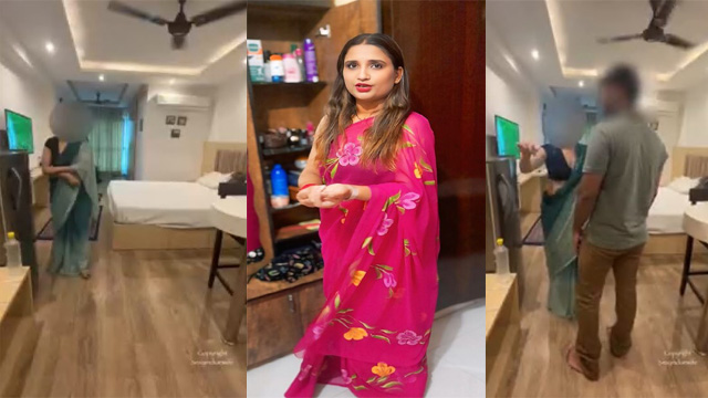 SexyIndianWife @hotlaavaa Threesome with BBC & Hubby New PPV P3